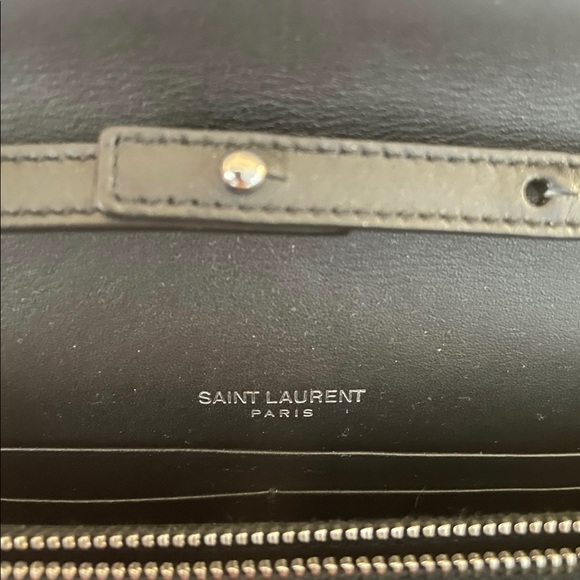 Matelasse Chevron Monogram Chain Wallet Neon Pink - Picture 8 of 14